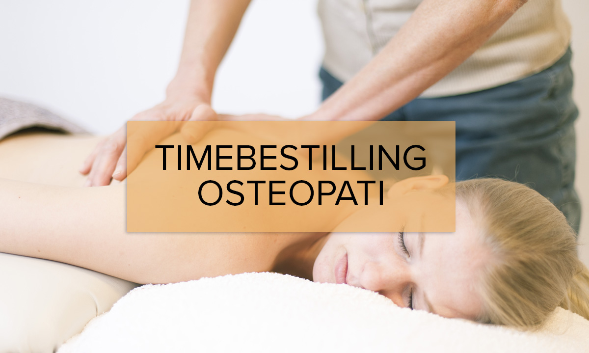 Timebestilling av osteopati ved Drammen Osteopati - ved f.eks. smerter i skulder eller spenningshodepine
